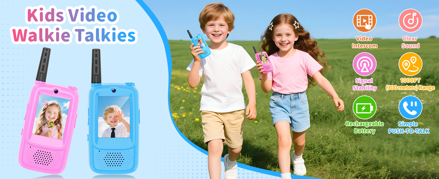 video walkie talkies for kids