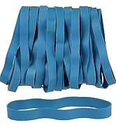 AIWOQI Rubber Bands Size#107 Heavy Duty Big Wide rubber band 33PCS Elastic Bands for Office Suppl...