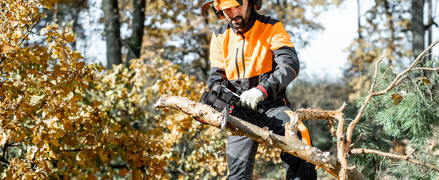 Mini Chainsaw Cordless 6 Inch [Gardener Friendly] Super Handheld Rechargeable Chain Saw