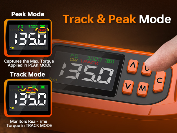 peak and track mode