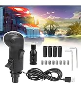CNSPEED USB American Truck Simulator Shifter, Gearshift Knob for ATS &amp; ETS2 Games, PC Sim Racing ...