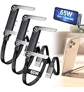 Charge Stand 2 in 1 Cable,240w Fast Charging Cable with Built-In Holde,Invisible Holder Charger C...