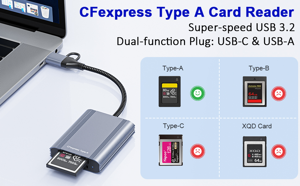 cfexpress type a card reader
