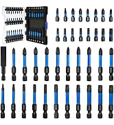 38pcs Impact Driver Bit Set, Magnetic S2 Screwdriver Bit Set, Hex Key Bit Set, Phillips, Pozidriv...