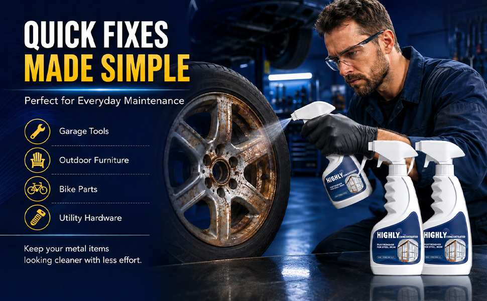 Rust Remover Spray for Metal