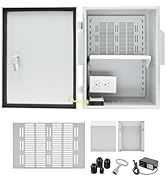 NEMA Outdoor Electrical Box (15.7? x 11.8? x 7.9?) Metal Enclosure, Universal IP Waterproof Equip...