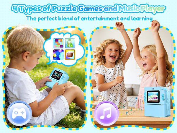 kids camera instant print