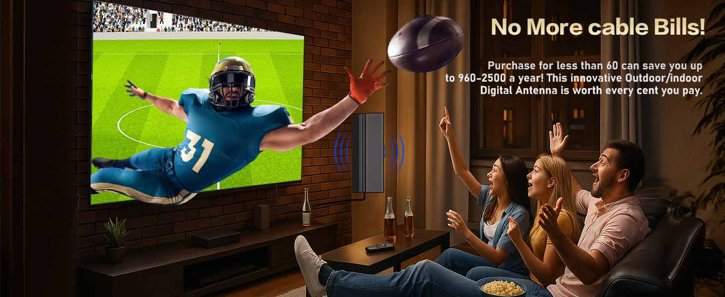 tv antenna indoor long range