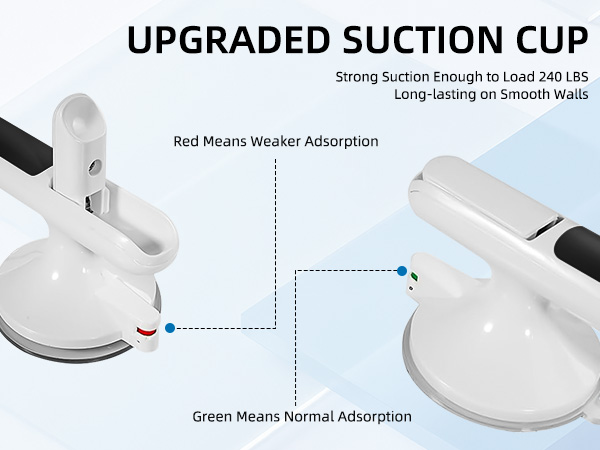 Suction Cup Shower Handles