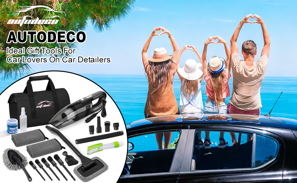 car interior detailing kit