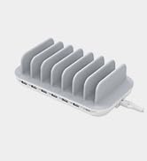 SooPii 70W 7 Port Charging Station for Multiple Devices,Charger Station with One 30W Power Delive...