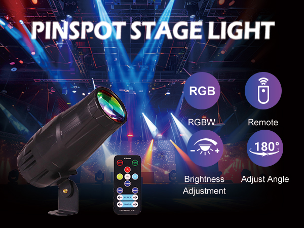 pinspot light for parties
