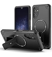 for Samsung Galaxy A05S case[Compatible with MagSafe][with 2 * 9H Tempered Glass Screen Protector...