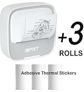 iDPRT S1 Mini Printer with 3 Rolls Thermal Sticker Paper Bundle L8