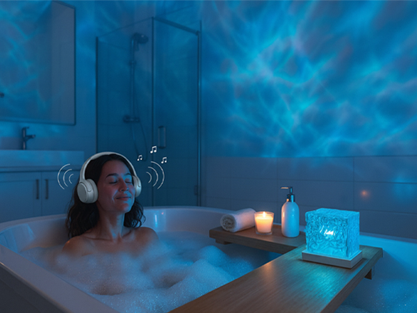 ocean wave projector light cordless
