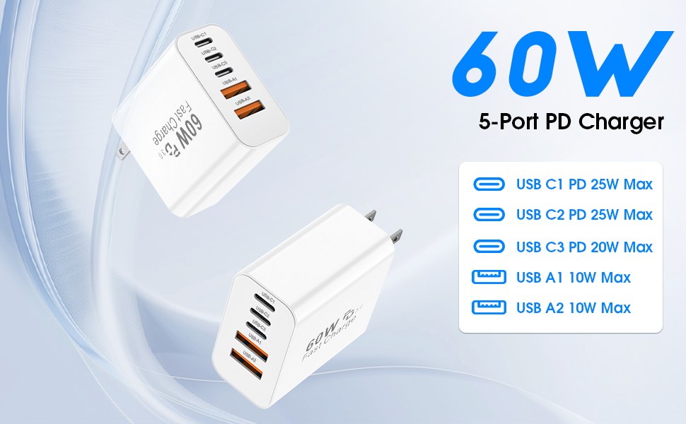 60W usb c charger