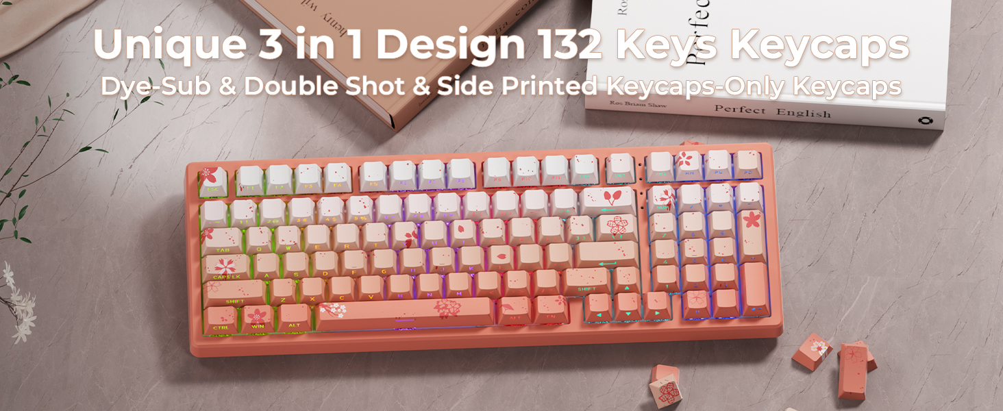 blossom keycaps