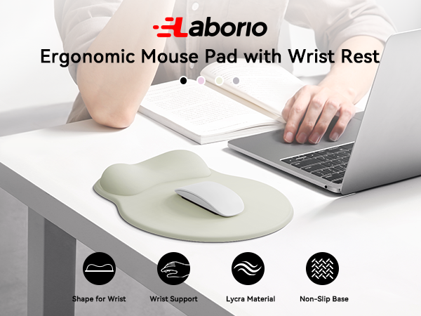 mouse pad with wrist rest