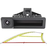 Vehicle Backup Camera with Dynamic Intelligent Trajectory Moving Guide Line for BMW E82 E88 E84 E...