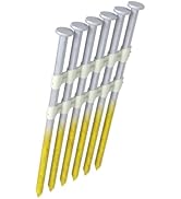 Grip-Rite 21 Degree Framing Nails - Exterior Galvanized Nails for Wood-To-Wood Framing Projects -...