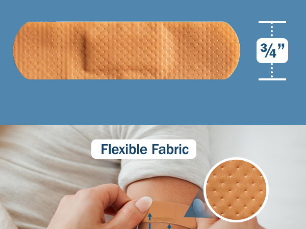 band curita para herida strip cloth 100 count 3/4 bandage 
