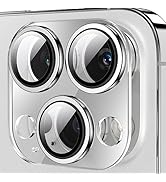 YWXTW Camera Lens Protector for iPhone 14 Pro Max/iPhone 14 Pro, [5TH Gen Upgrade] Electroplate M...