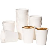 RACETOP 1000 pack 8 oz Paper Coffee Cups Disposable, Hot Coffee Cups 8oz, Office Coffee Cups (8 o...