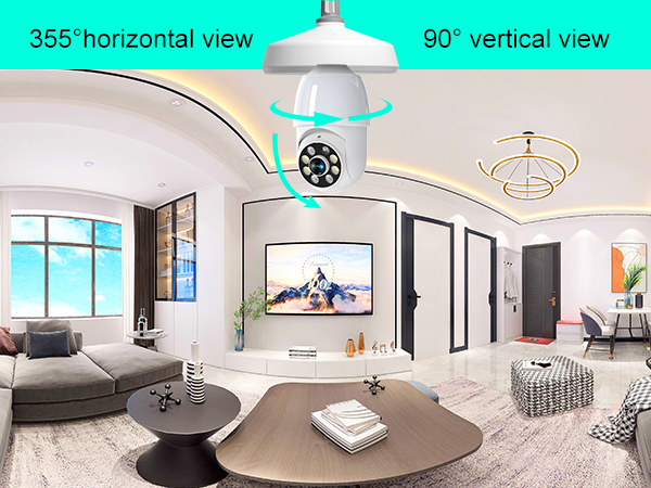 Light Bulb Security Camera