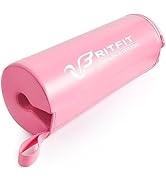 RitFit Hip Thrust Pad Black Barbell Pad Thick Protective Non Slip Pad Covered with PU Leather for...