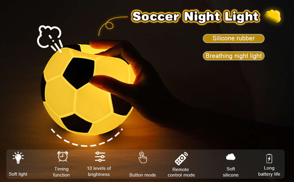 Silicone football light