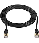 SinLoon Cat8 Ethernet Cable, High Speed 40Gbps 2000Mhz Network Cord, with Gold Plated Plug SFTP W...