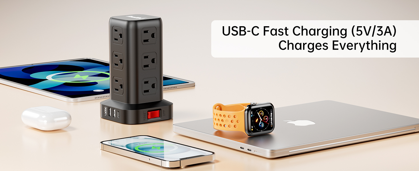 Surge Protector Tower