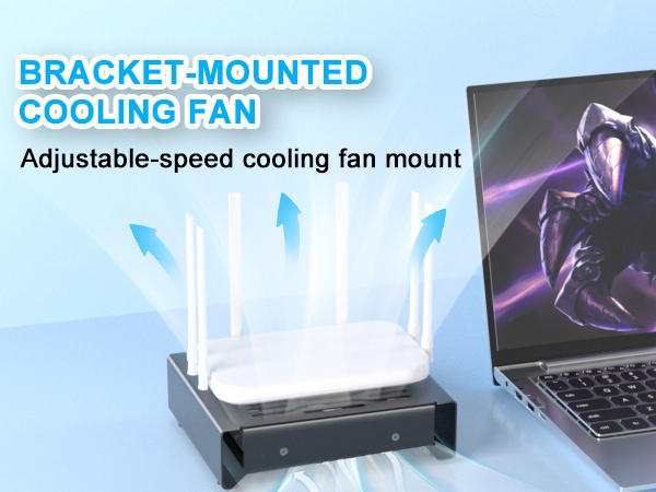 Aluminum Stand with Cooling Fan