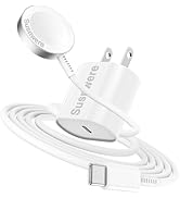 Susnwere Fast Charger for Apple Watch Chargers with 20w Charger Block,USB C Magnetic for i-Watch ...