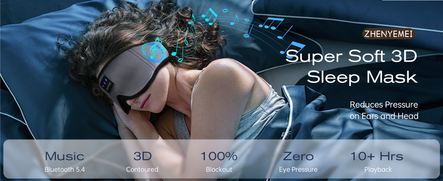 sleep mask headphones cooling sleep mask weighted eye mask for sleeping eyemasks for sleeping