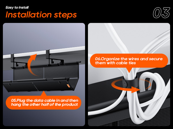 under desk cable management tray under desk storage desk cord organizer under desk organizer