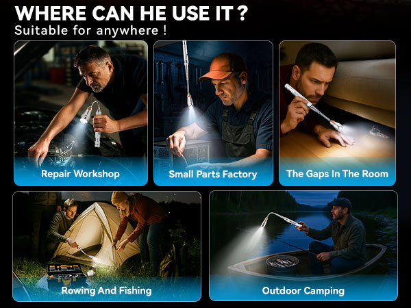 Where can he use it?