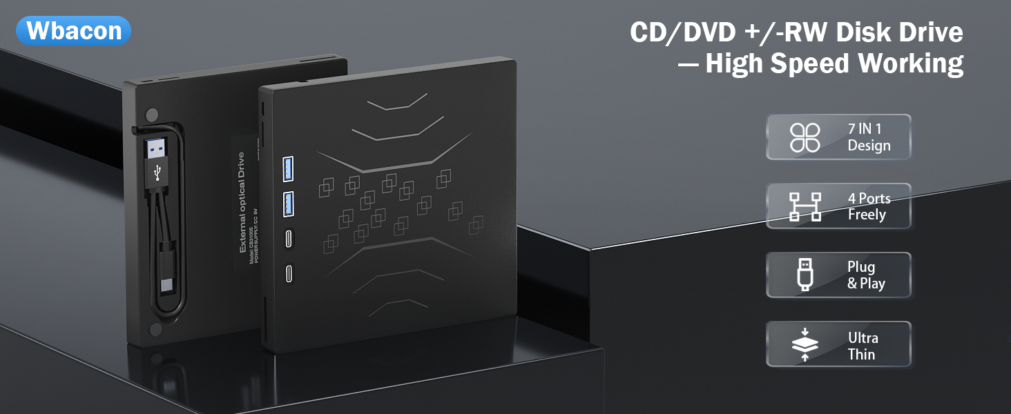 External CD DVD Drive