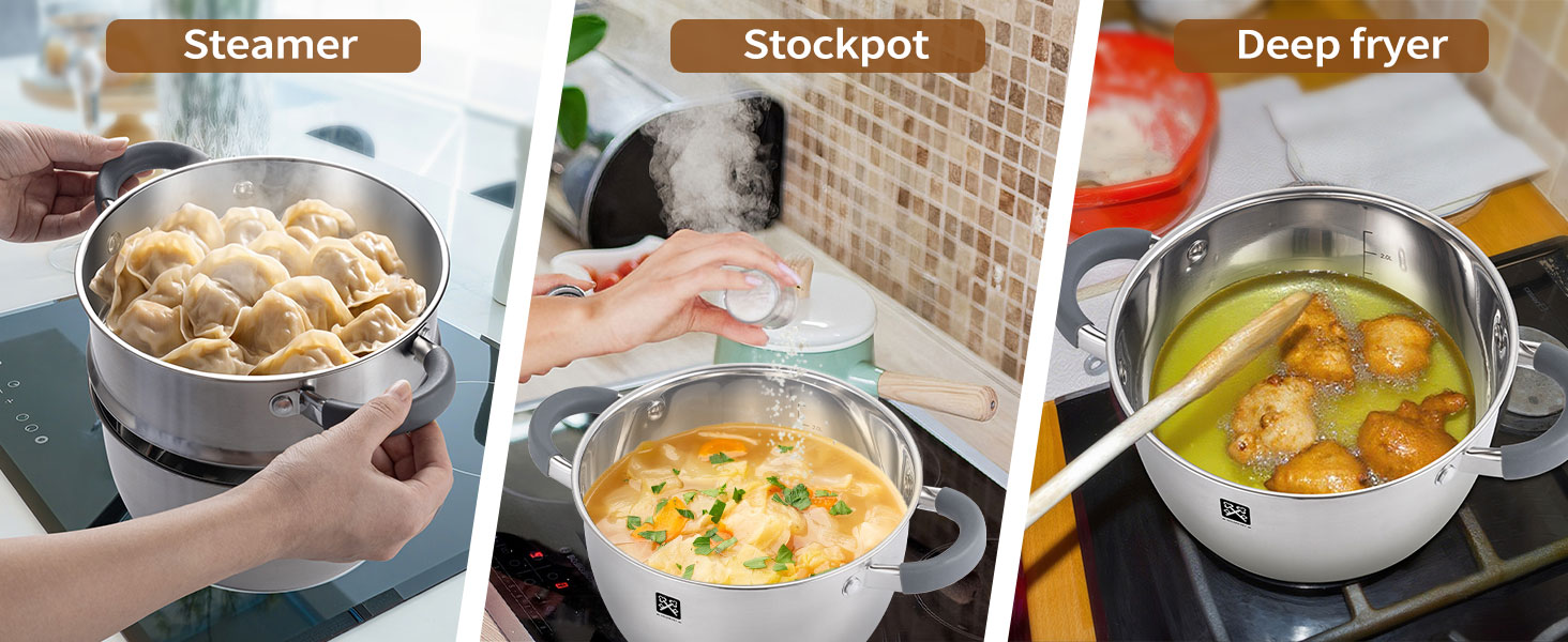 steamer pot for cooking