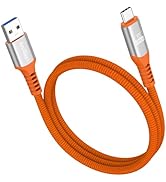 USB to USB C Data Cable 3ft, 10Gbps USB3.2/3.1 Gen 2 High Speed Data Transfer &amp; 3A Fast Charge, U...