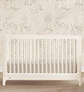 Delta Children babyGap Wren 4-in-1 Convertible Crib Greenguard Gold Certified, Antique White