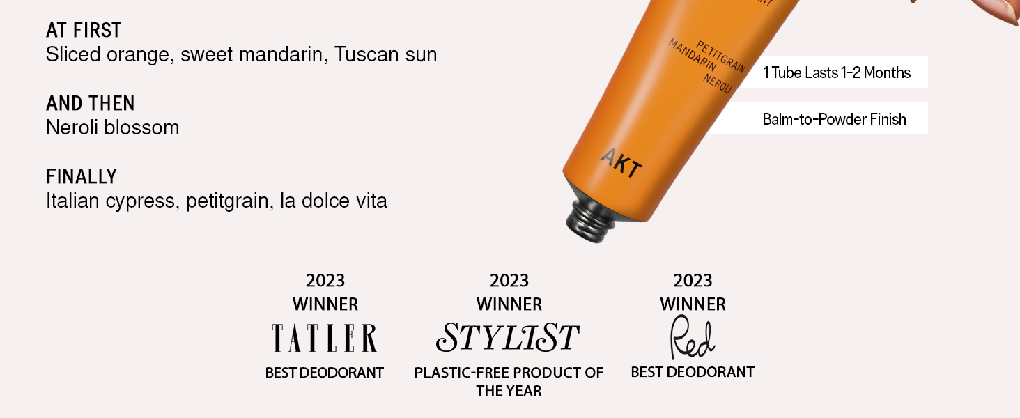 Italian cypress, petitgrain, la dolce vita
