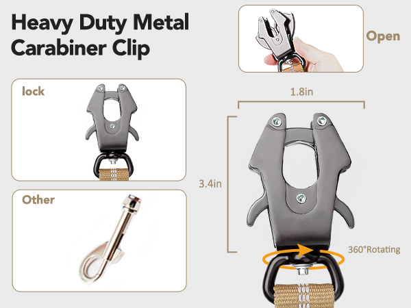 Heavy duty dog leash