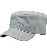 Cadet Army Cap Basic Everyday Military Style Hat (Now with STASH Pocket Version Available)