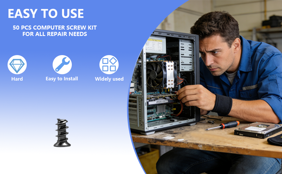 pc fan screws