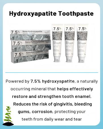 7.5% Hydroxyapatite Toothpaste