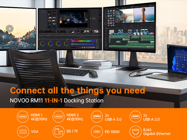 USB C DOCKING STATION