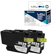 LCL Compatible Ink Cartridge Pigment Replacement for Brother LC3039 XXL LC3039XXL LC3039BK MFC-J5...
