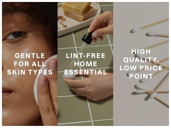 Gentle, Lint Free, High Quality