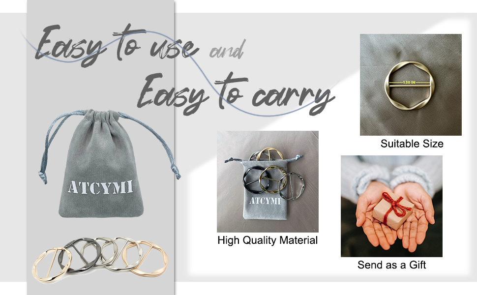 scarf rings set